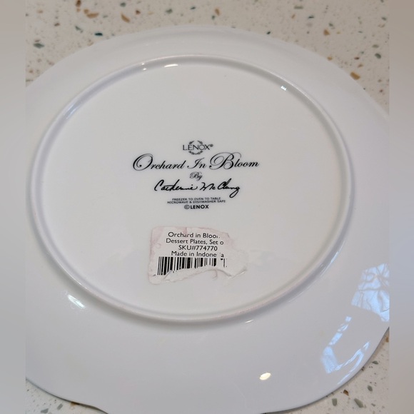 LENOX Orchard In Bloom Dessert Plates Set of 4 - Picture 9 of 12